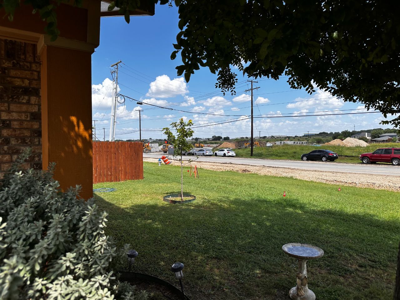 Corral Bros landscaping and curb-appeal project in Central Texas